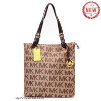 michael kors jet set logo groot bruin bakken Winkel Almere 3g339483